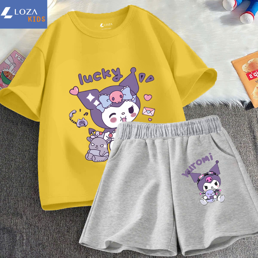 Đồ bộ bé gái in hình 'Lucky Kuromi' - Loza SB231_thumbnail_6