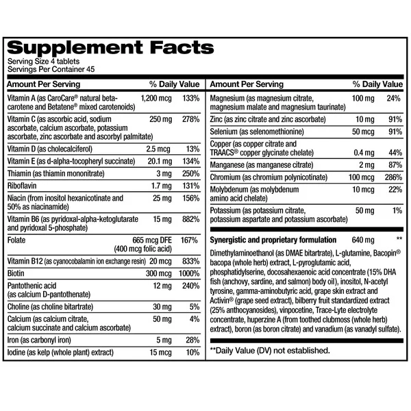 Viên Uống Bổ Não Focus Factor – Hộp 180 Viên_thumbnail_2