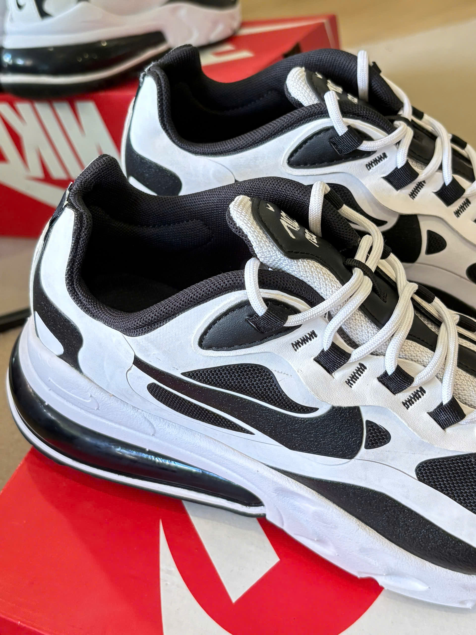 Nike Air Max 270 React Summite White Core Black Shoes CT1646-100_thumbnail_4