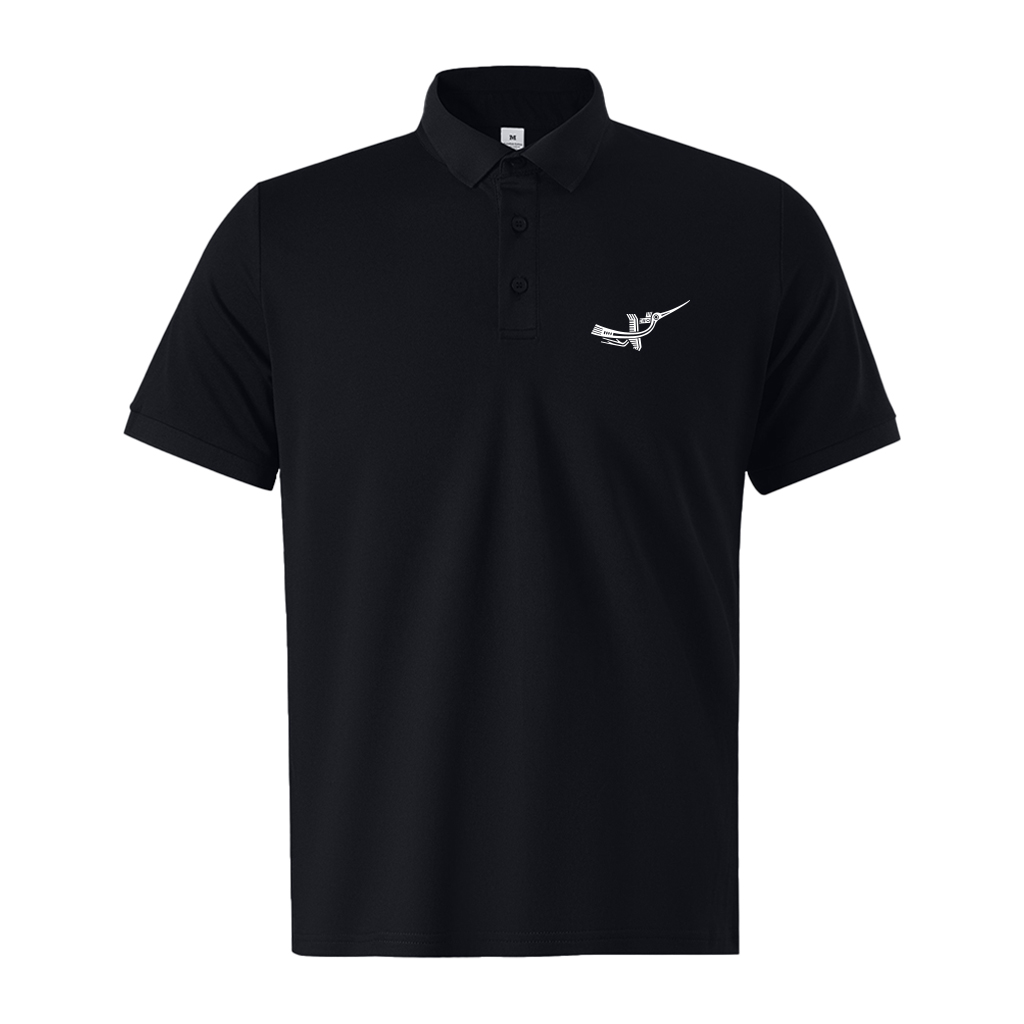 Áo polo cá sâu nam phong cách vintage PLCSD2437 Miucho Iconic vải polyester bền nhẹ chống nhăn_thumbnail_6