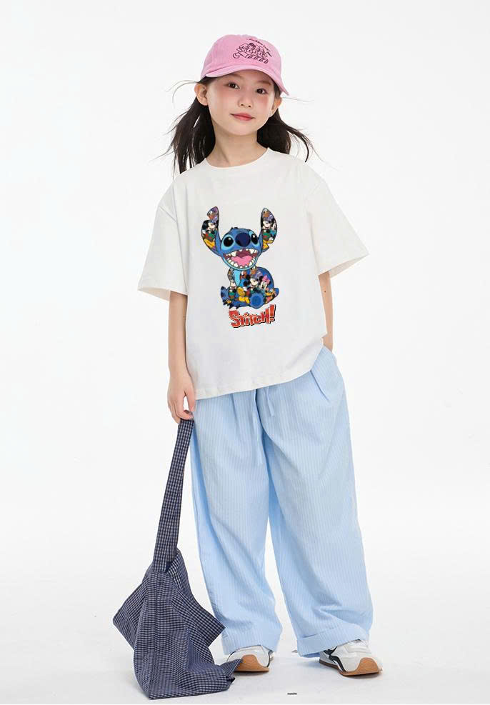 Áo thun form rộng cho bé AED2314 Miucho chất vải cotton thoáng mát cổ tròn dáng ngắn in artwork_thumbnail_5