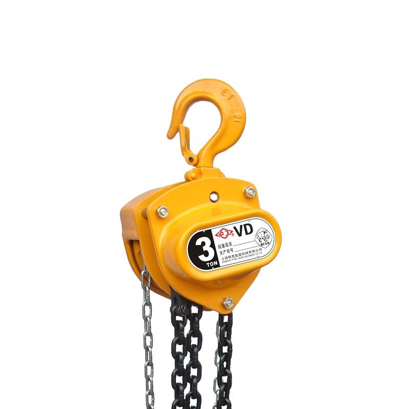 Palang xích kéo tay VD trọng tải 1 tấn, 2 tấn, 3 tấn và 5 tấn