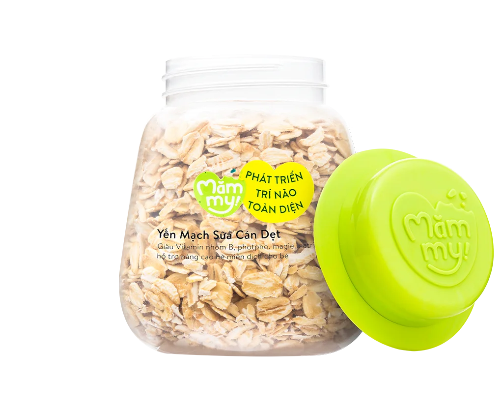 Yến mạch sữa chua cán dẹt Măm My