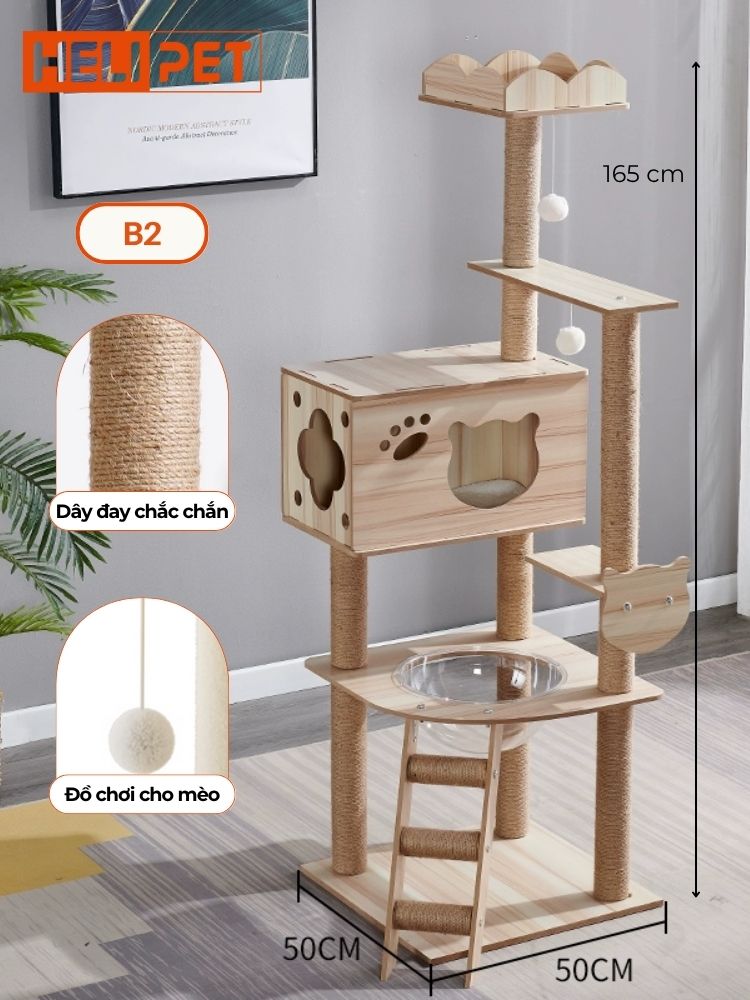 Cat tree HELIPET B2_thumbnail_2