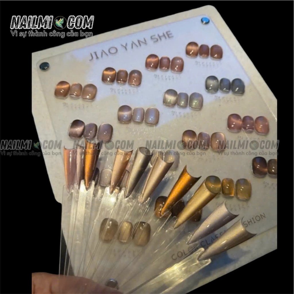 Set mắt mèo - 16 màu - ánh trăng - JIAO YAN SHE