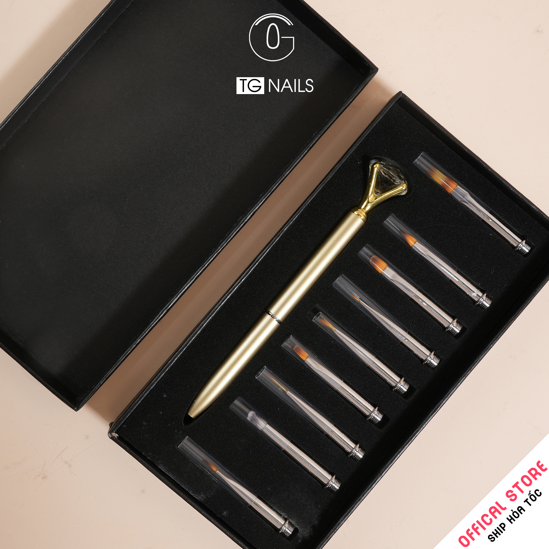 Bộ 10 cọ vẽ móng LOIUS cao cấp_thumbnail_5