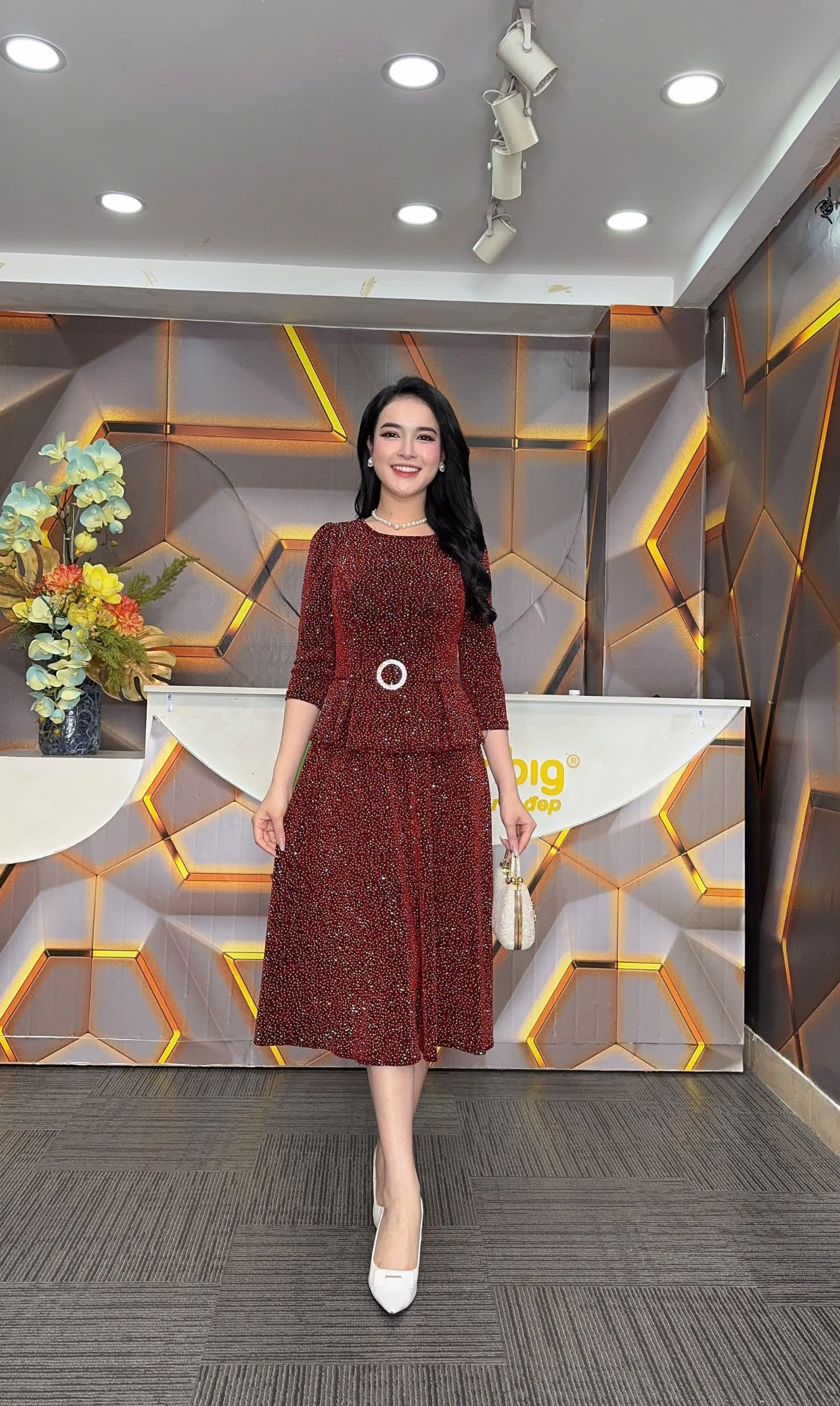 Đầm xòe - Y1863 - Thương hiệu Zonbig_thumbnail_1