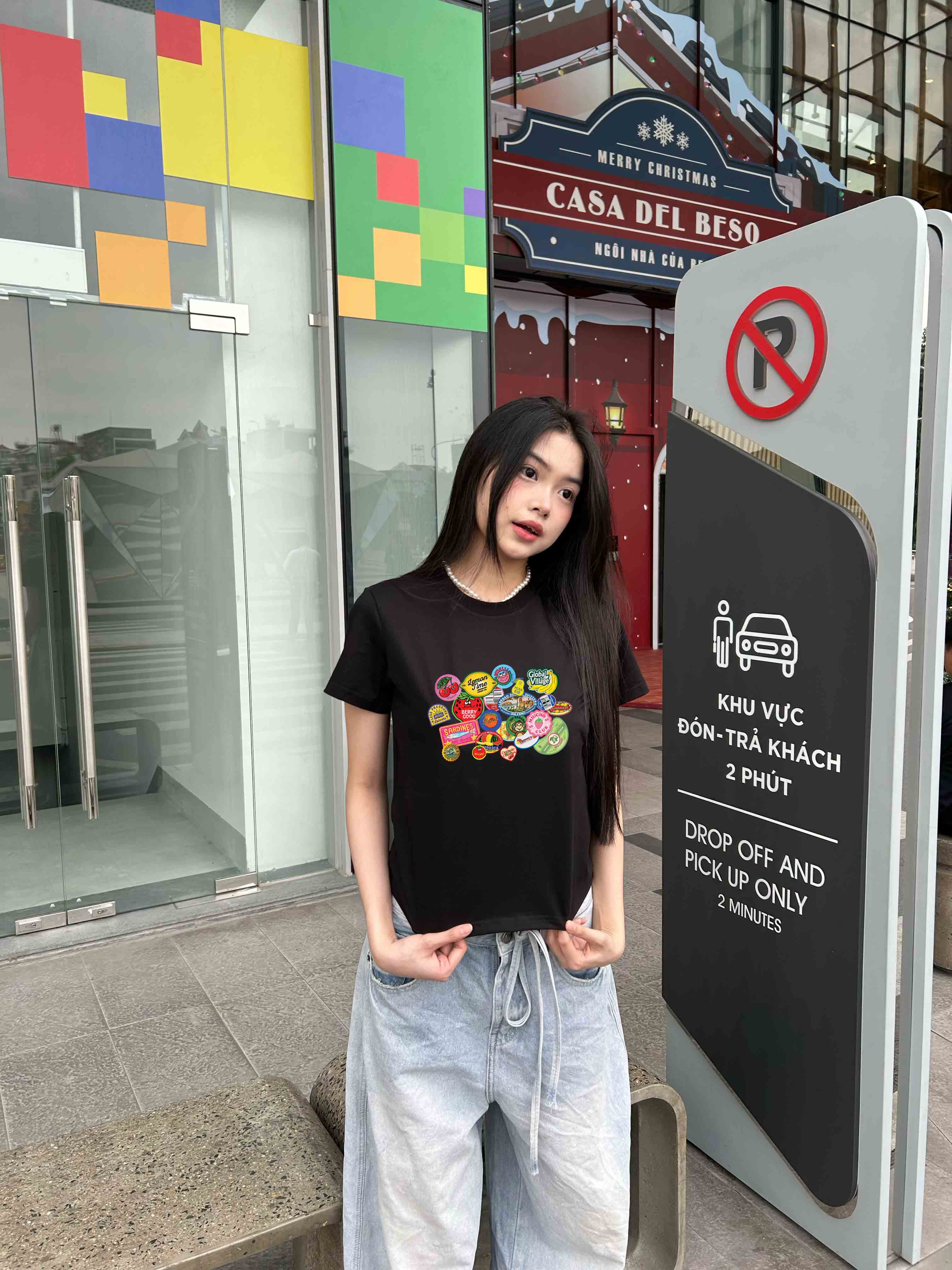 Áo baby tee ôm body hè biển 2160 Miucho cổ tròn vải cotton 4c thoáng mát in mix_thumbnail_5