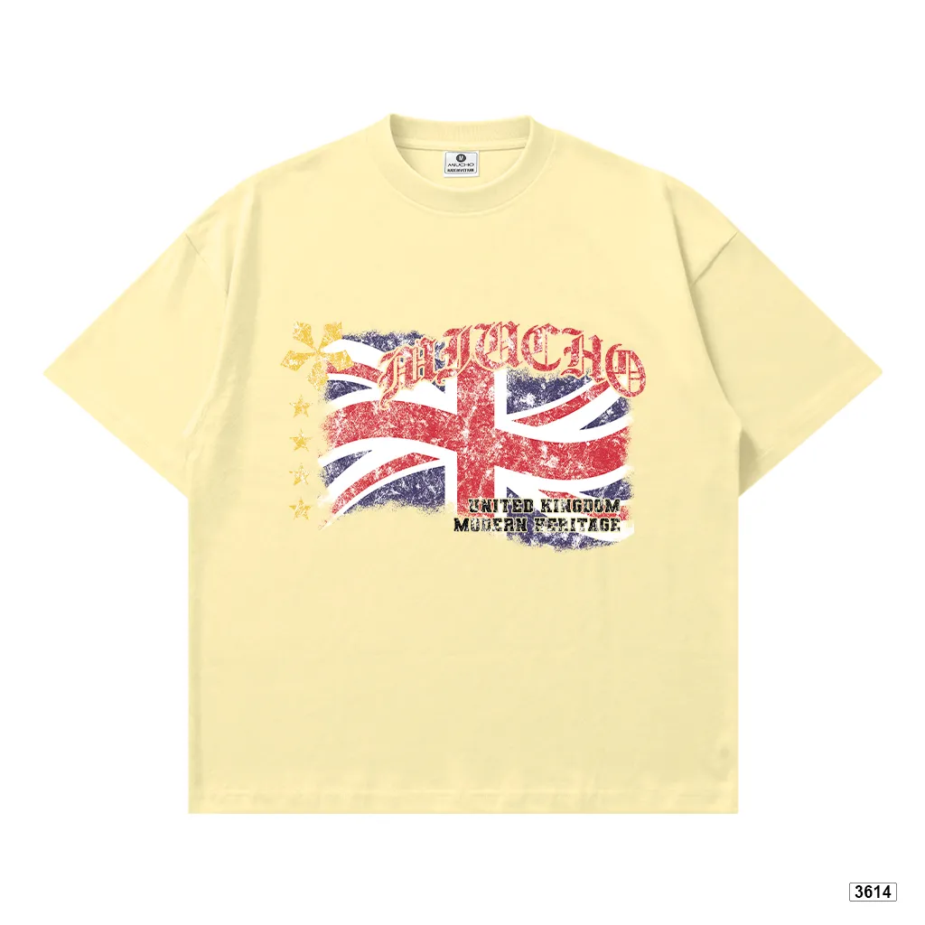 Áo thun unisex form boxy phong cách retro Miucho 3614_thumbnail_8