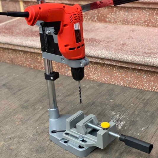 Khung gắn máy khoan cầm tay, đế kẹp bàn khoan bàn thanh khoan tay, ê tô kẹp_thumbnail_5