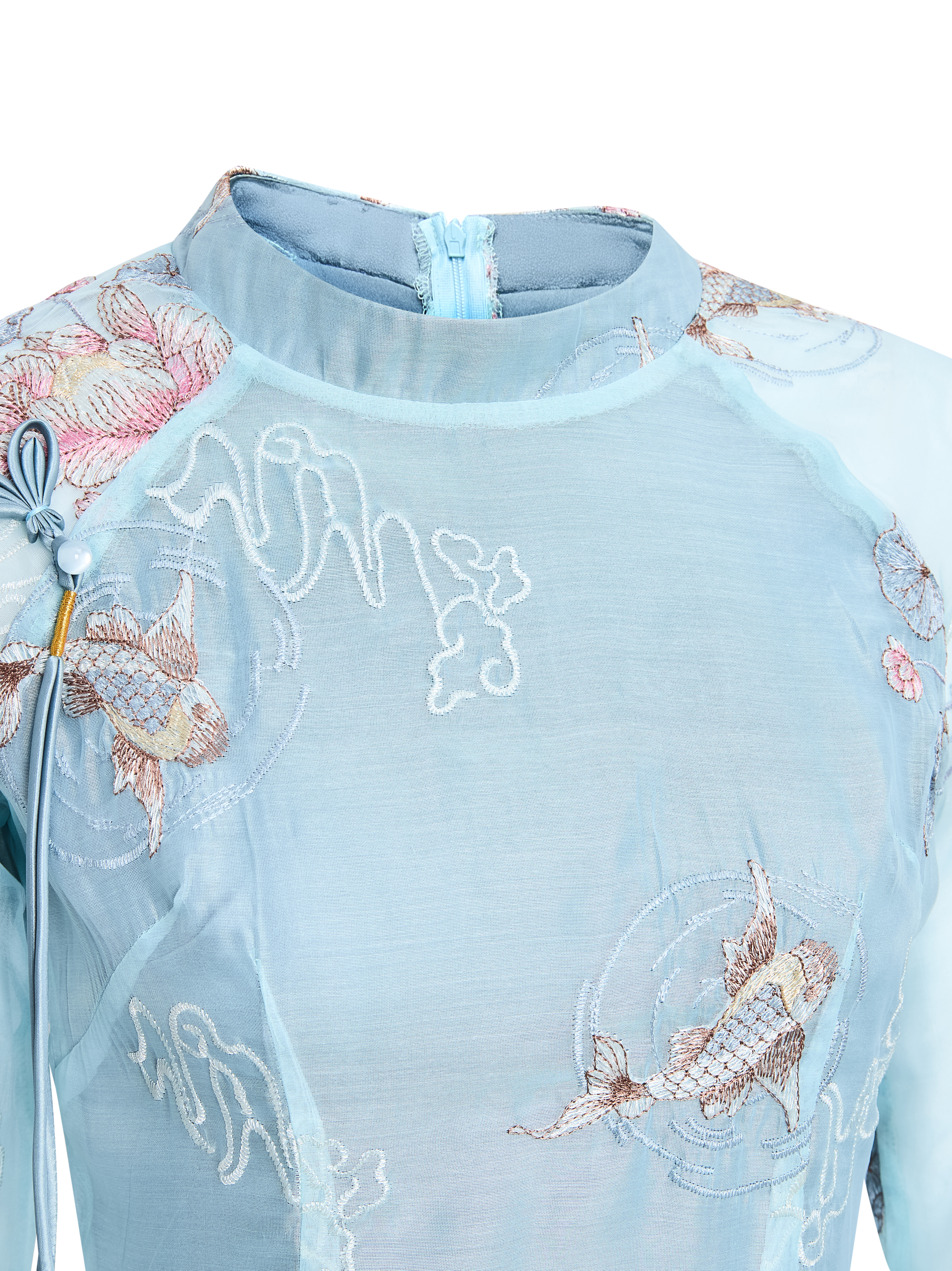 BIGSIZE NỮ - Sét áo dài thêu hoa sen V-AD030_thumbnail_8