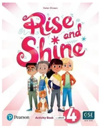 Rise and Shine - Level 4 Activity Book- Bản in màu lase