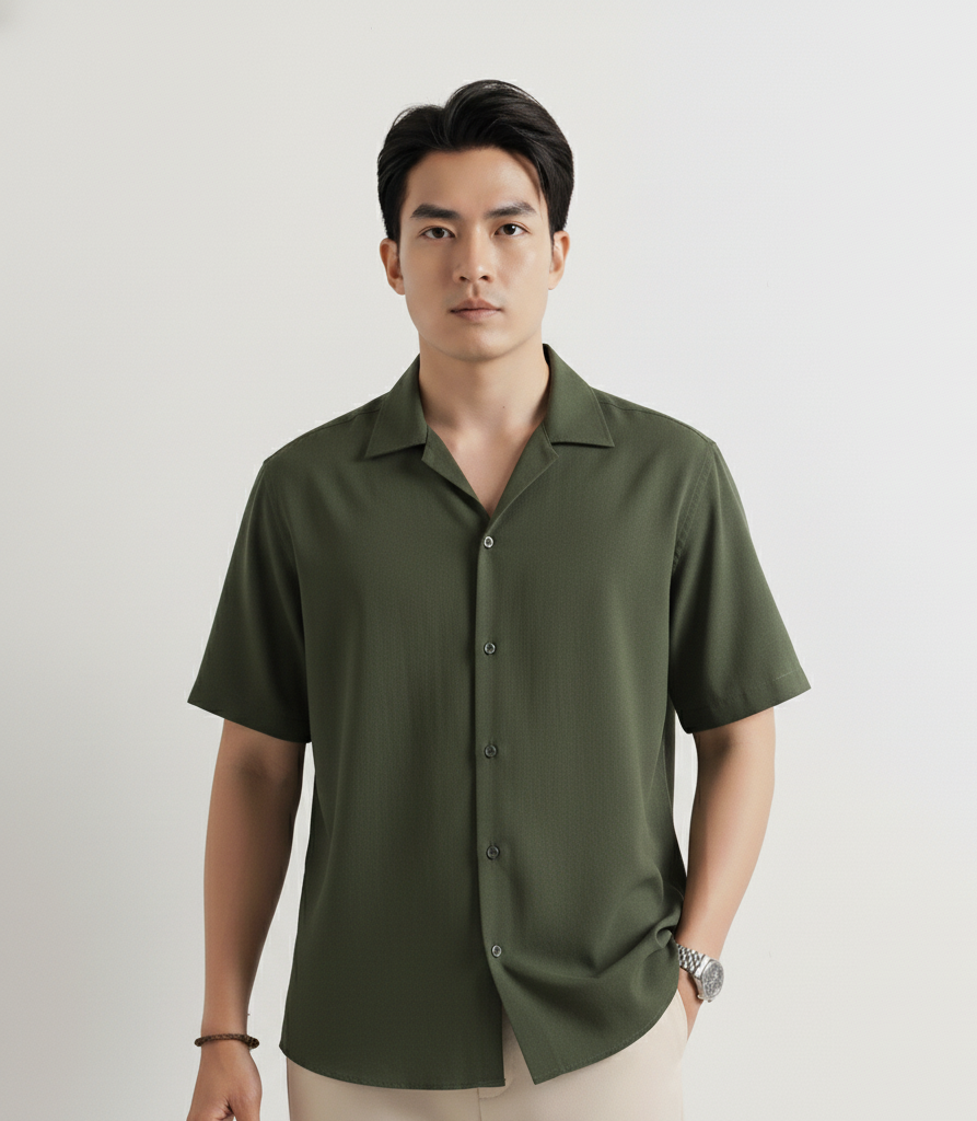 LINEN CUBAN SHIRT