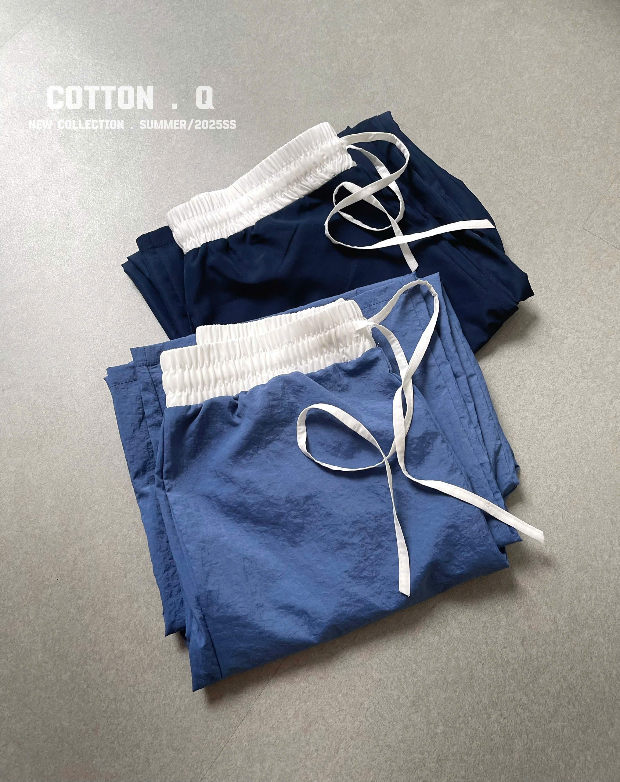 Quần suông phối cạp thun 2M ( XANH NHẠT )_thumbnail_8