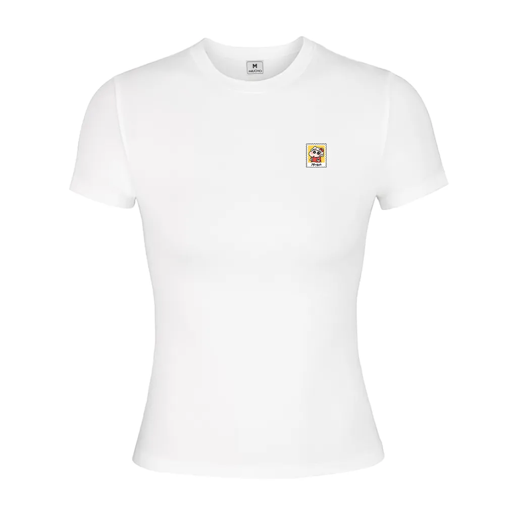 Áo baby tee form slim fit Miucho vải visco thoáng mát hack dáng nhiều màu 3008_thumbnail_0