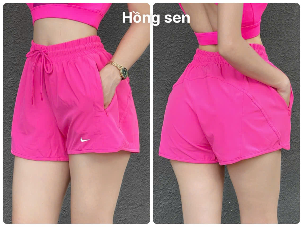 Quần Đùi Thể Thao Dáng Boxer 2 Lớp NK Túi Khoá_thumbnail_9