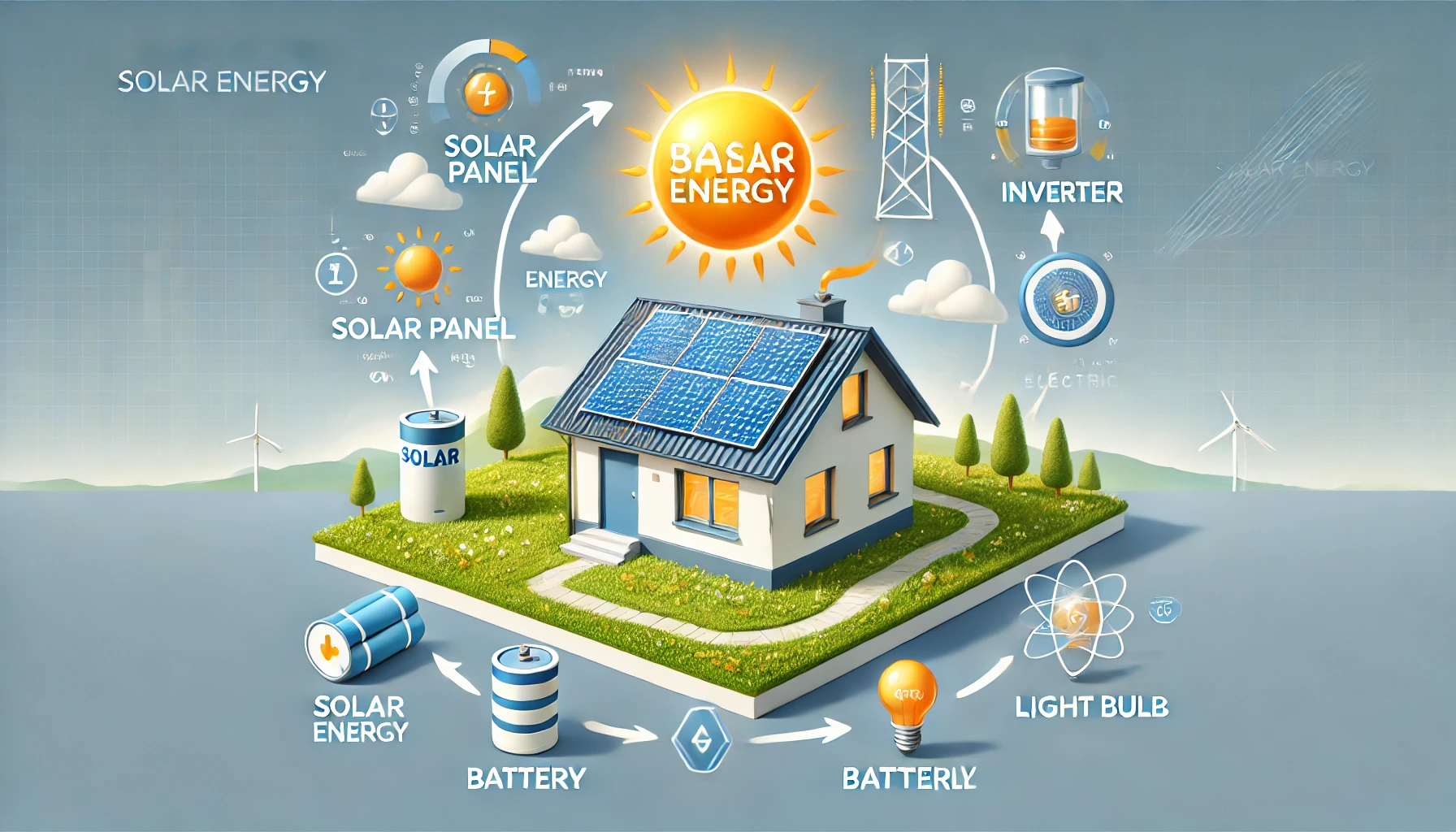 Năng Lượng Mặt Trời Là Gì? Cơ Chế Hoạt Động Của Hệ Thống Điện NLMT