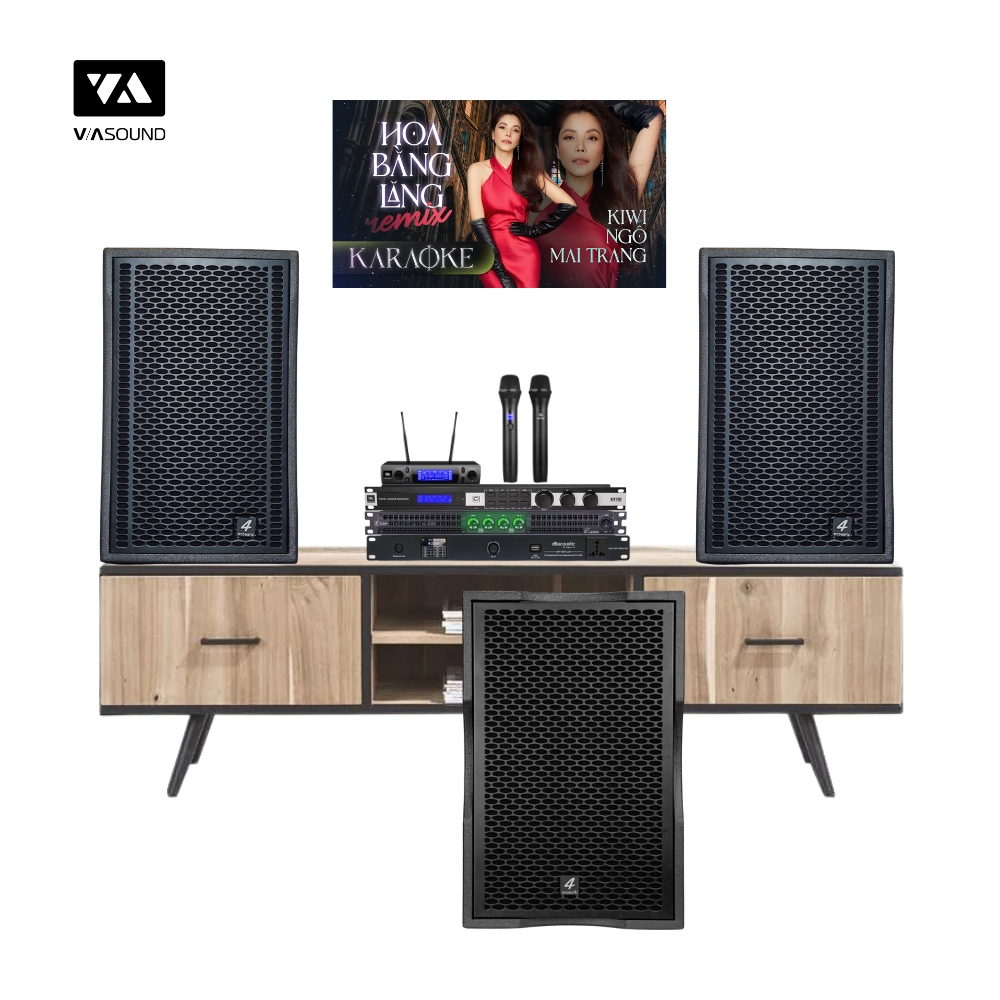 COMBO KARAOKE 4ACOUSTIC DR10 - 4J5