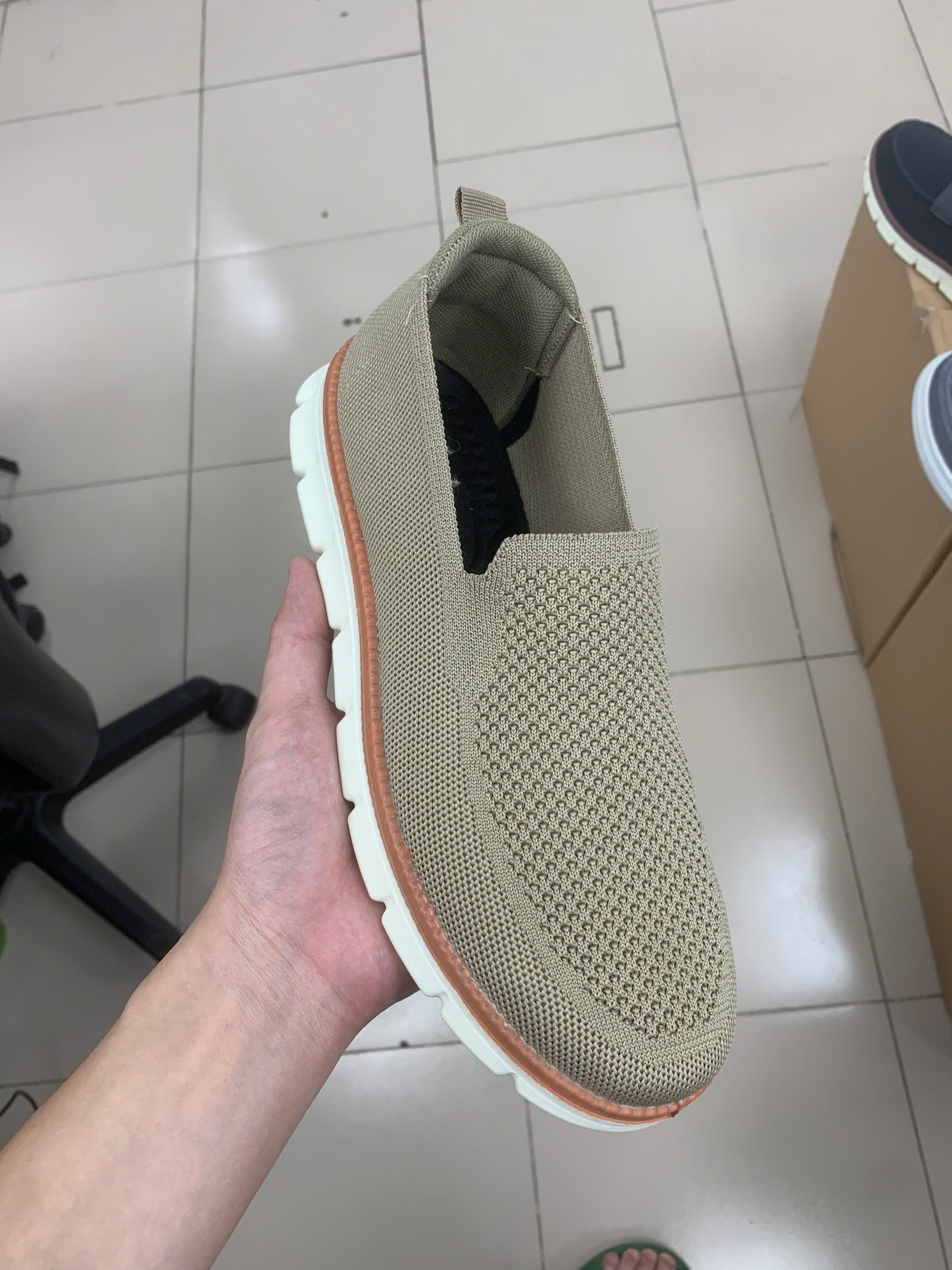 Giày vải lười nam CS288