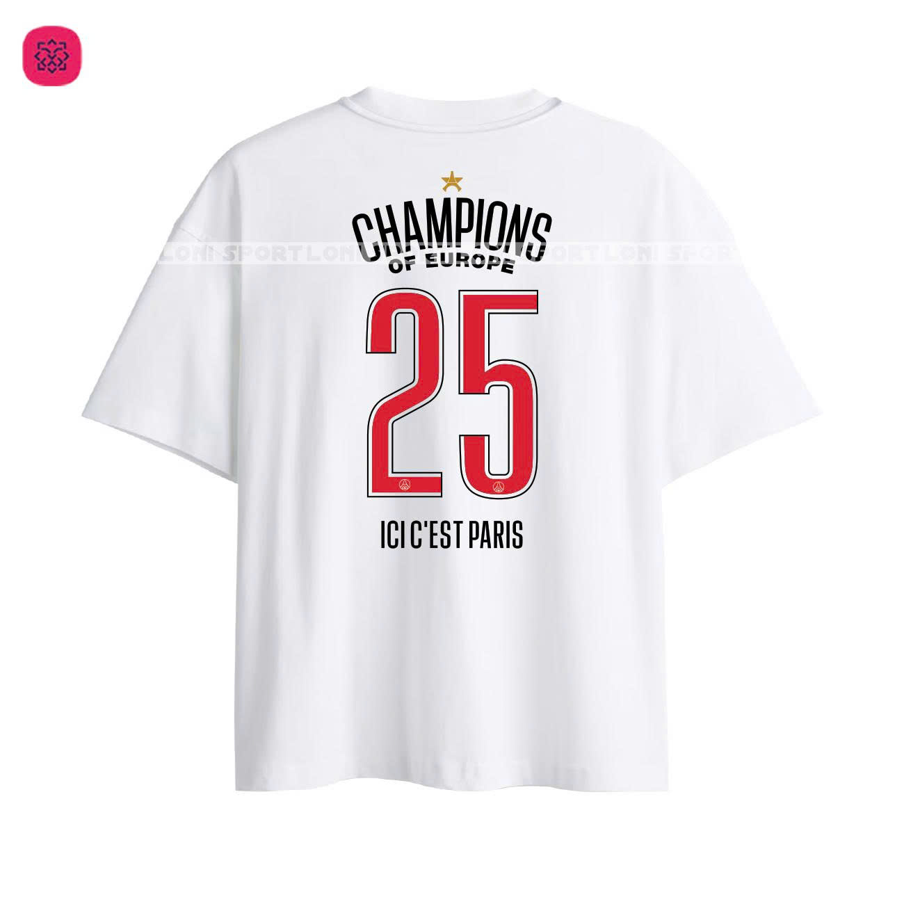 Áo thun nam nữ in logo PSG - 100% Cotton_thumbnail_1