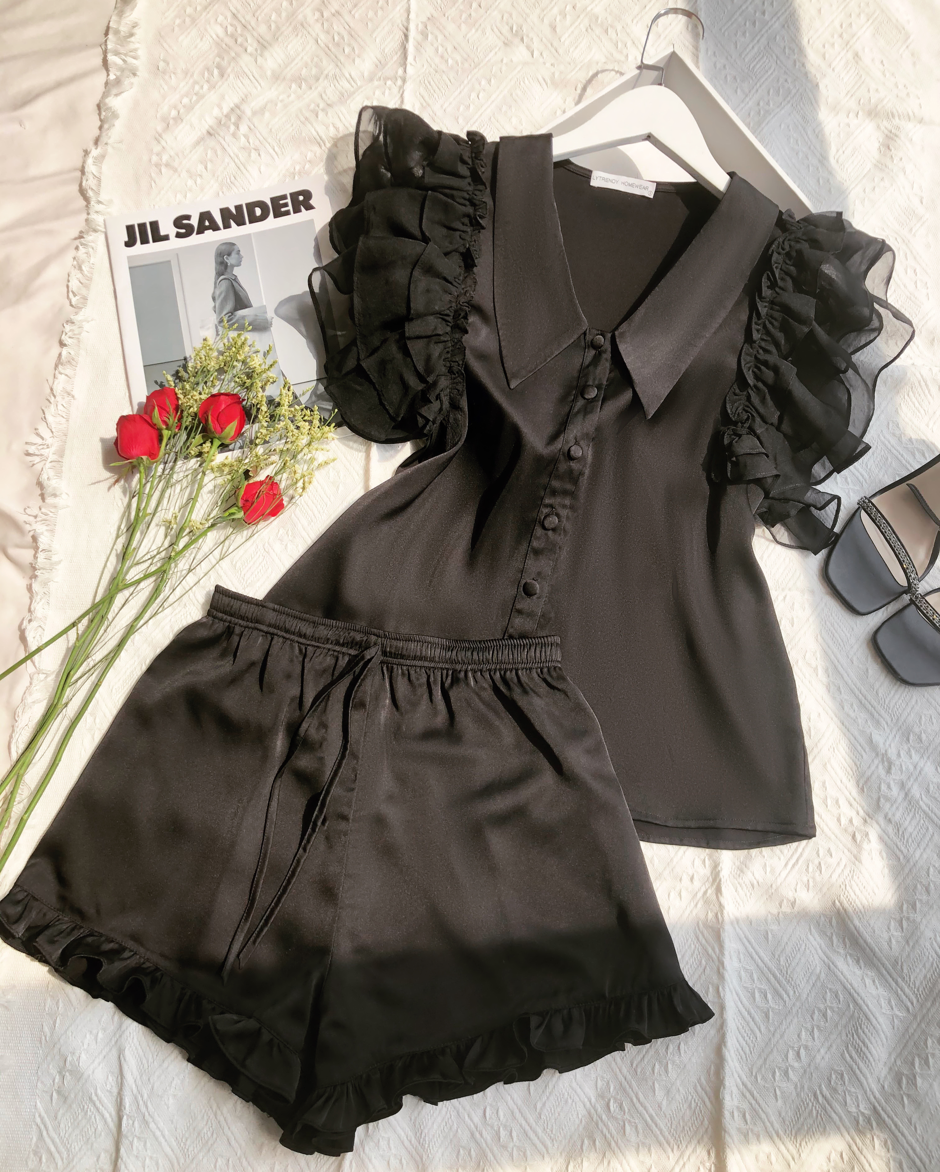 Bộ ngủ áo cộc tay, quần cộc BN172