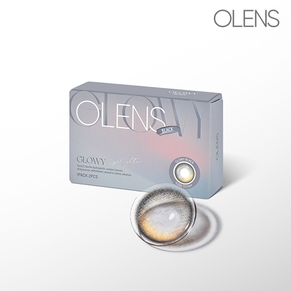 OLENS Official NewJeans Pick Glowy Black 1Month 2p Contact Lens_thumbnail_5