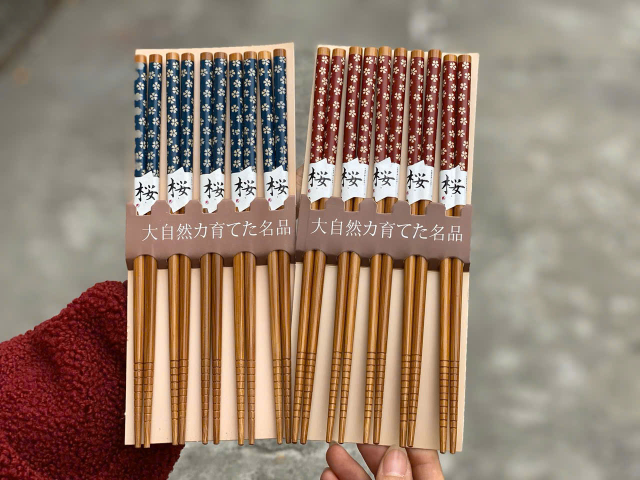 Set 5 Đôi Đũa Hoa Văn Nhật