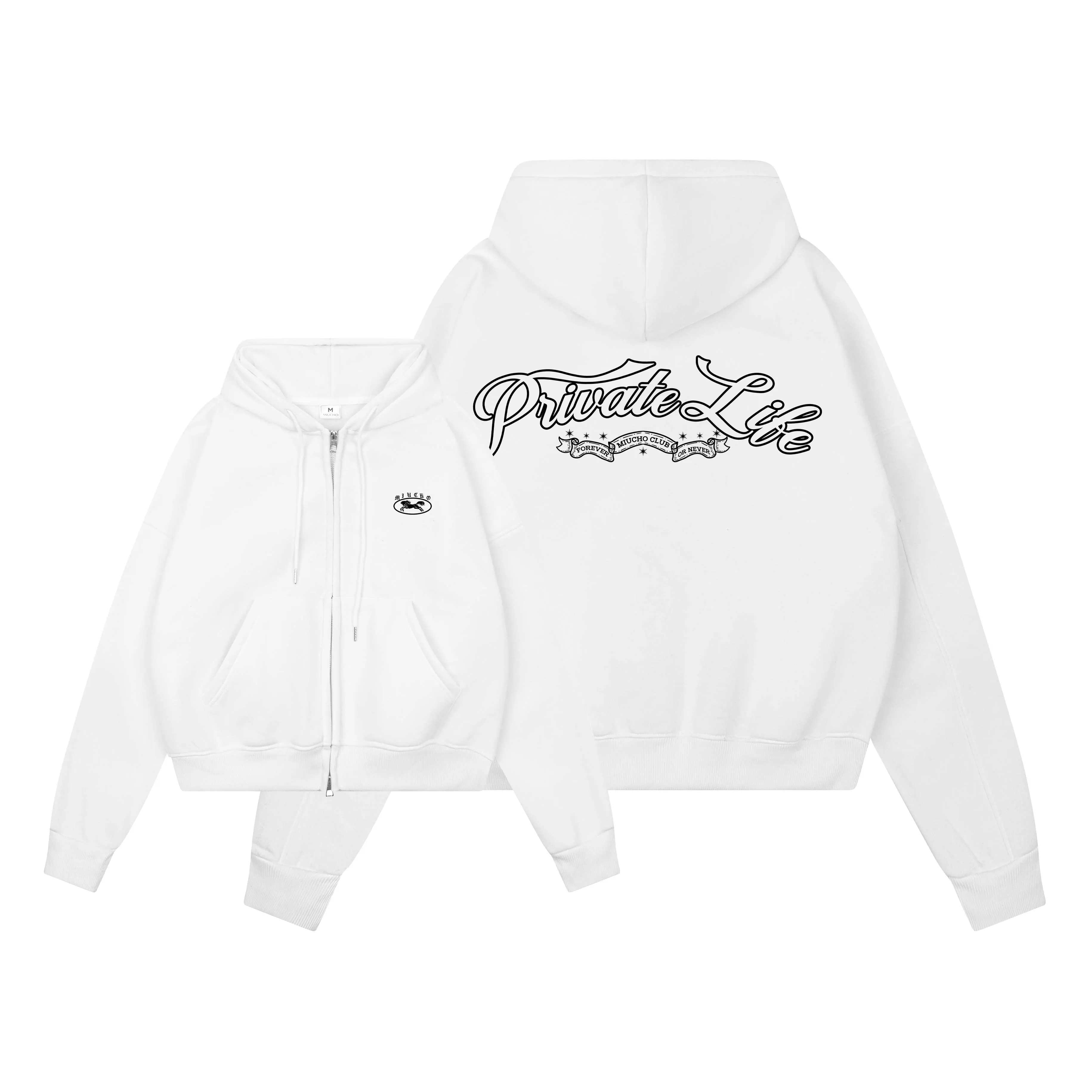 Áo hoodie zip form boxy phong cách cổ điển 2577 Miucho chất vải nỉ bông cao cấp thoáng mát in mix_thumbnail_10