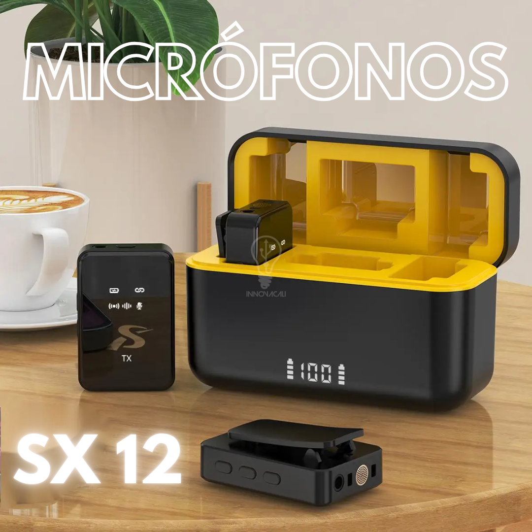 🎤 Micrónos SX-12 con ANC y AntiPOP