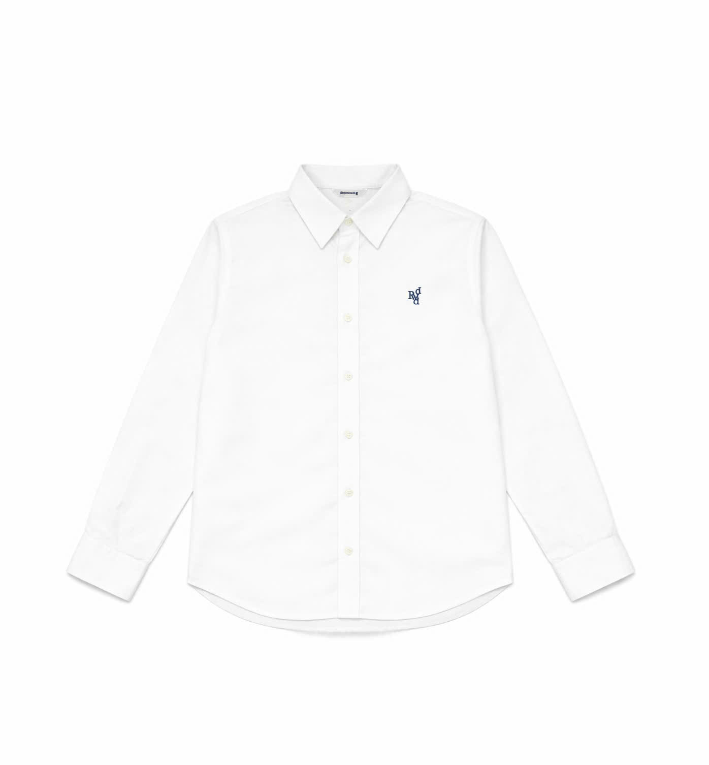 E183 SƠ MI TRẮNG THÊU CHỮ DEPOUND