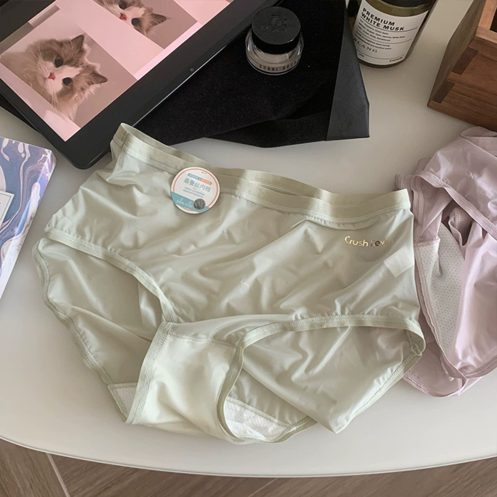 [Mã A25] Quần Lót Su Ren Nữ Mềm Mại Combo 5 Quần Lót Nữ Ren Đáy Quần Kháng Khuẩn Free Size -- Vikam_thumbnail_3