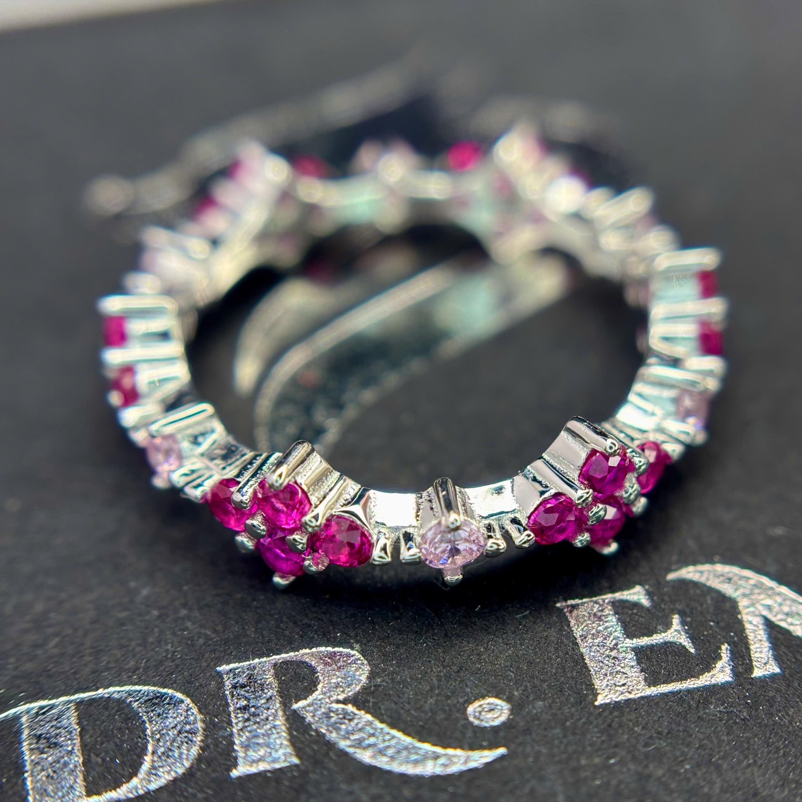 Nhẫn bạc xi bạch kim hoa hồng size 6_thumbnail_2