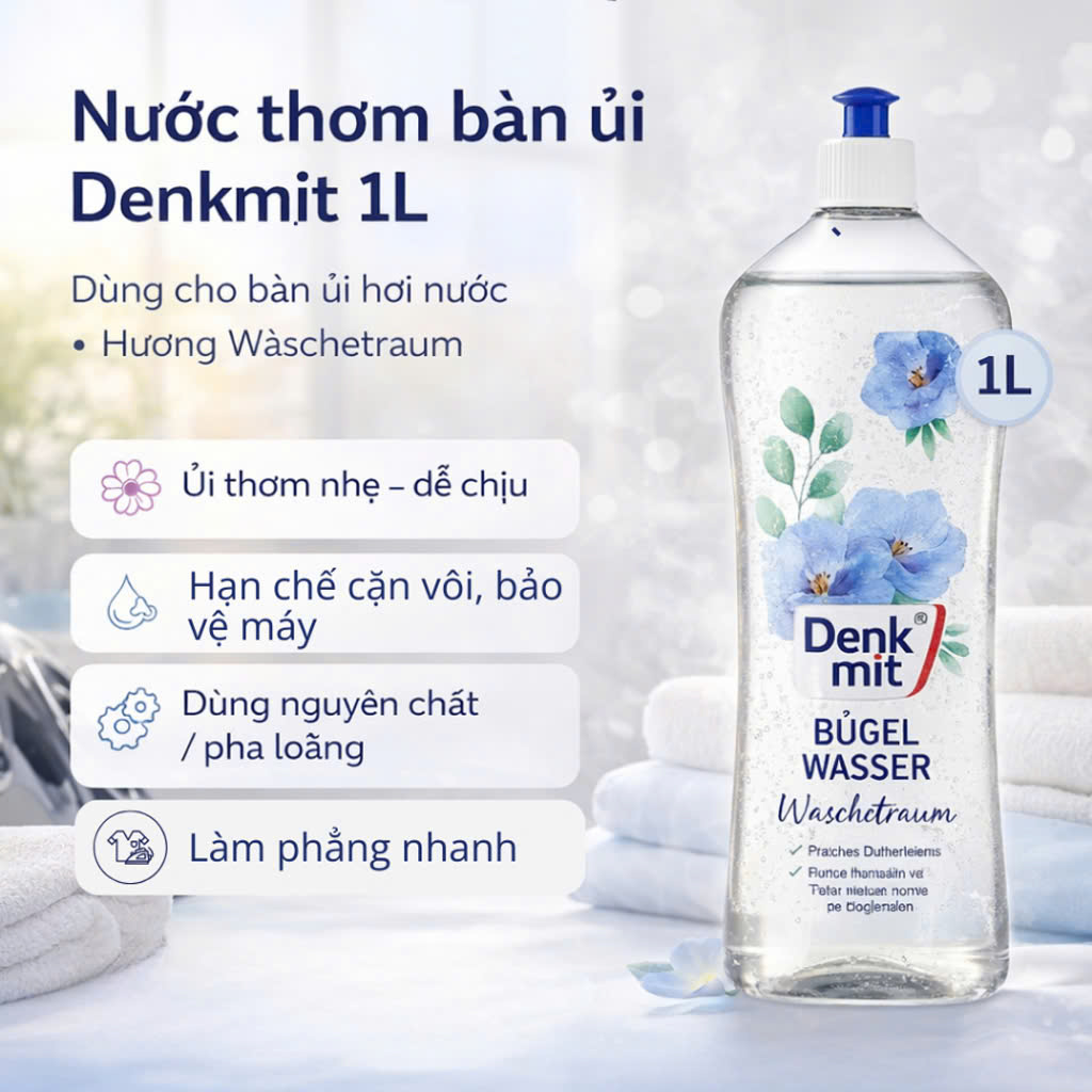 Nước Thơm Bàn Là Denkmit 1L