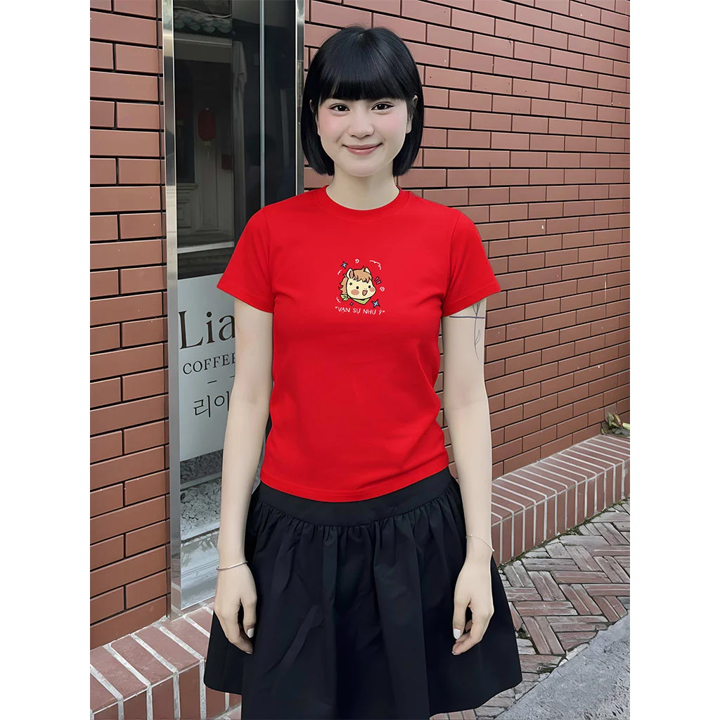 Áo thun baby tee Miucho vải cotton thoáng mát thoải mái đủ size lời chúc ngày tết in mix 2914_thumbnail_5