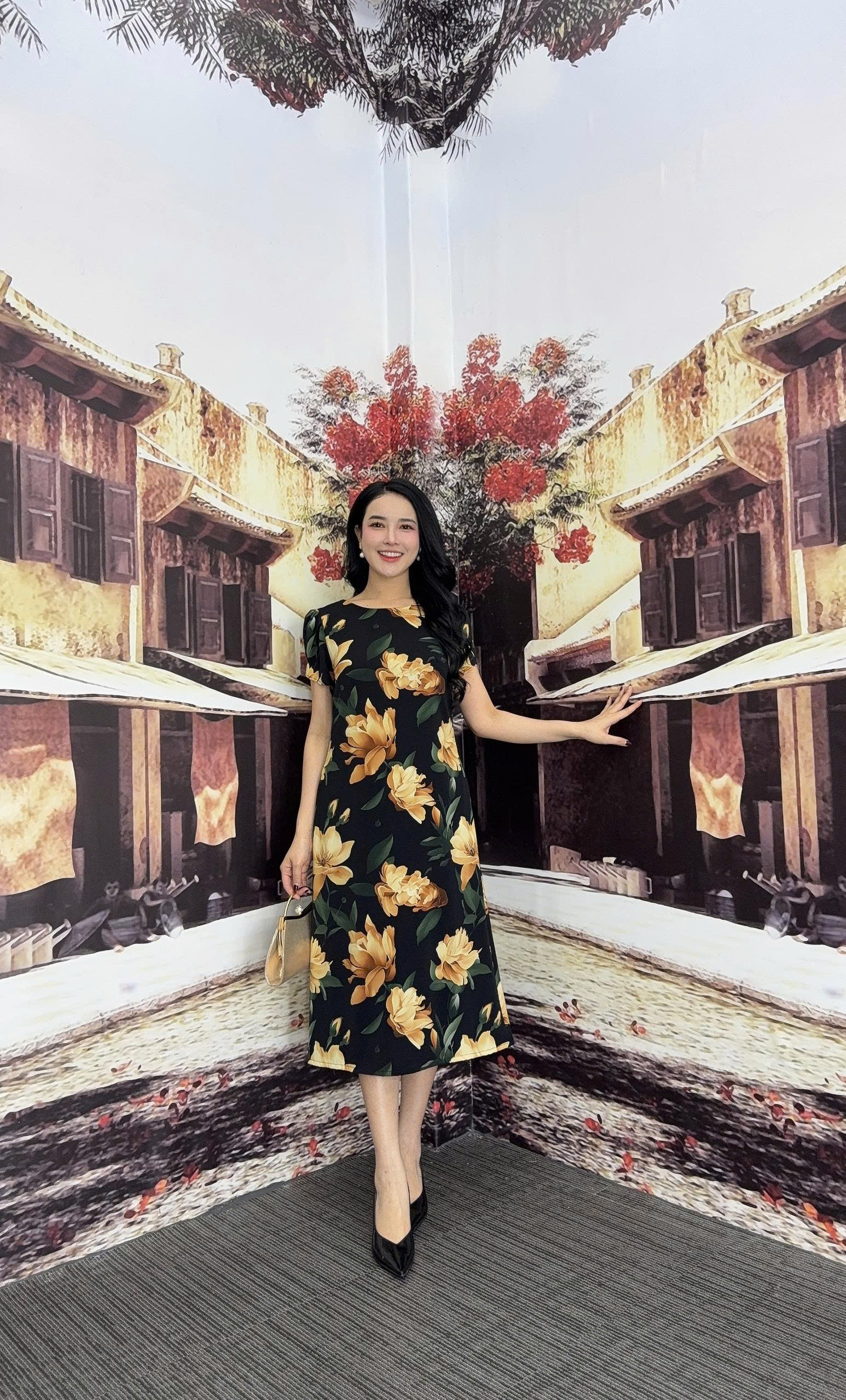 Đầm suông - Y1995- Thương hiệu Zonbig