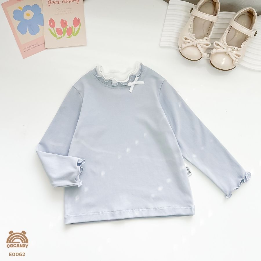 Áo giữ nhiệt XANH NHẠT 3C cổ lọ 2 tầng_thumbnail_1