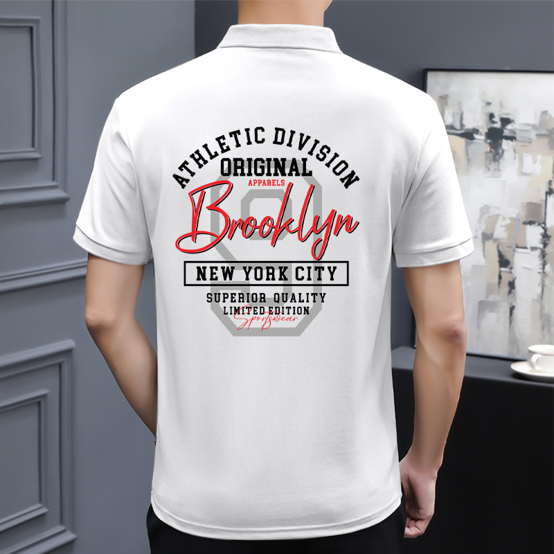 Áo polo nam form vừa vải cá sấu đứng form PLCSD1646 Miucho Iconic in typography_thumbnail_2