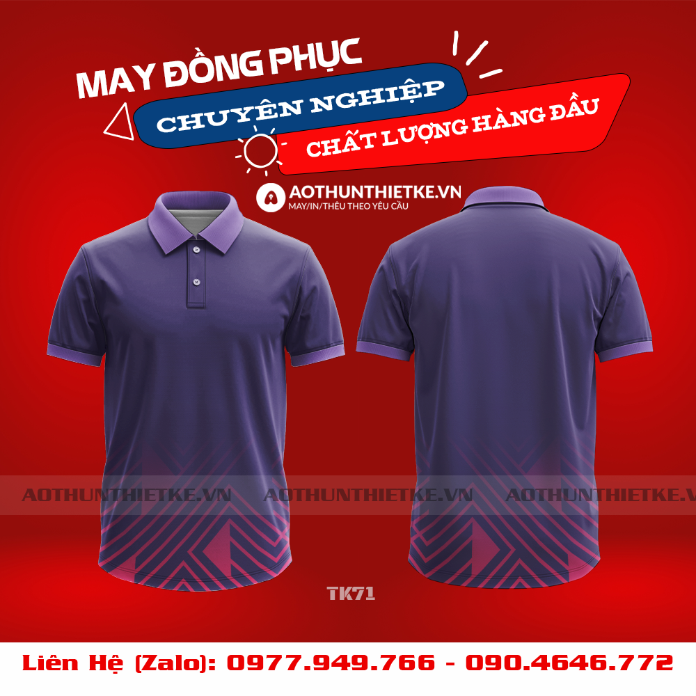 Áo Đồng Phục 3D TK71