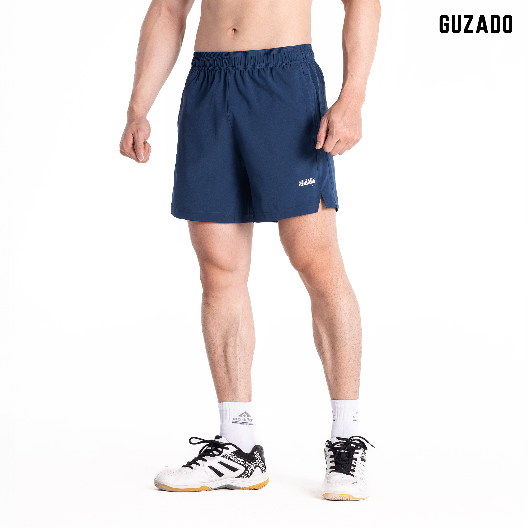 Quần Run GUZADO Quần Tập Gym, Chạy Bộ, Chất Gió Mềm Mịn GSR11_thumbnail_4