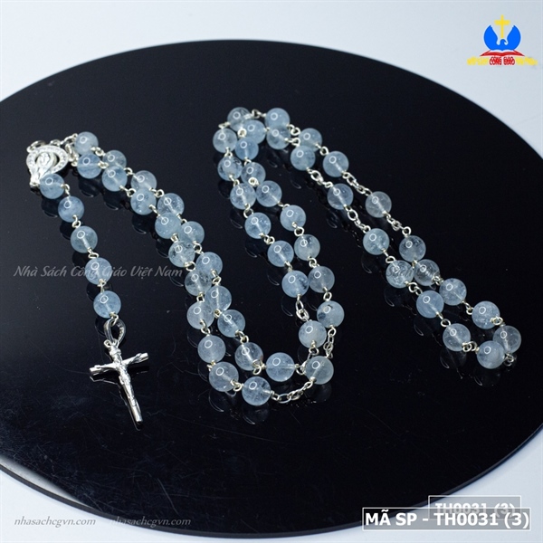 Chuỗi mân côi 50 đá Aquamarine tự nhiên NS471_thumbnail_4