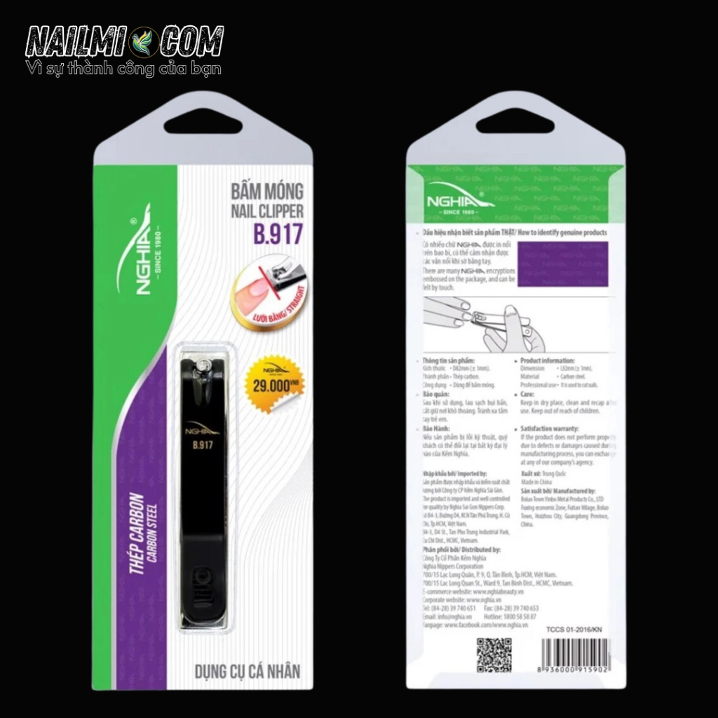Bấm móng tay - NGHĨA - B917