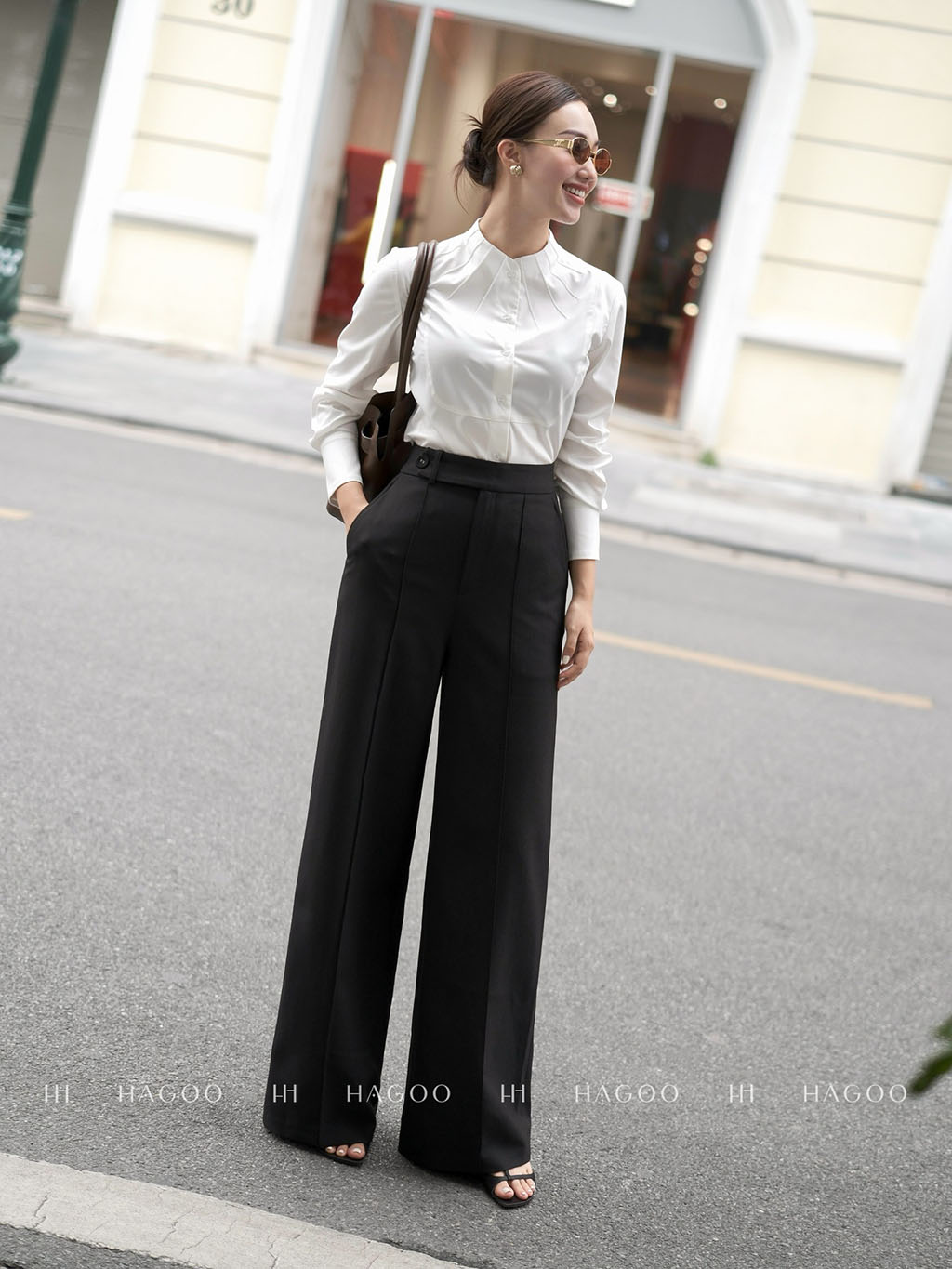 Áo sơ mi cổ leo HAGOO_thumbnail_3