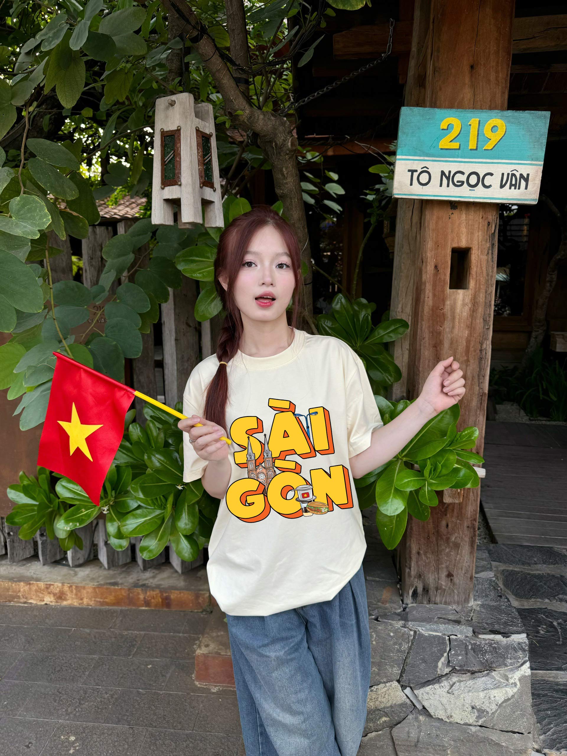 Áo thun form rộng du lịch các tỉnh thành Việt Nam 2281 Miucho vải cotton 4 chiều thoáng mát in mix_thumbnail_3