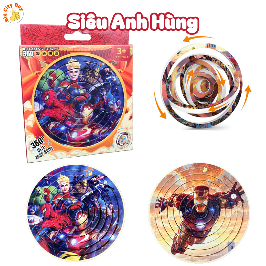 Rubik Cầu Xoay 360 Độ Thử Thách Trí Tuệ Cho Bé, Đồ Chơi Giải Đố Siêu Hay Đa Dạng Mẫu Mã_thumbnail_6