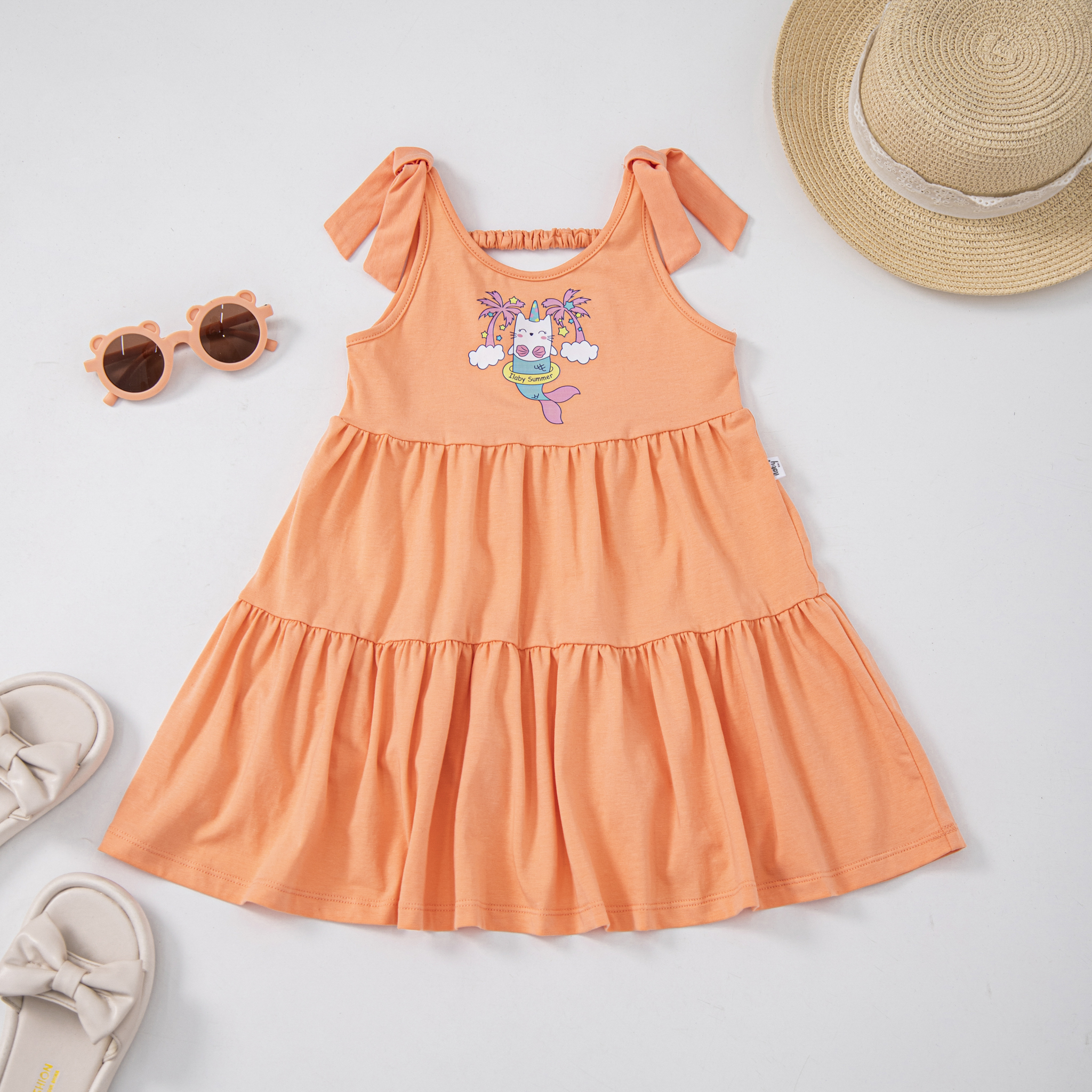 Váy hai dây nơ vai cutout lưng_thumbnail_7