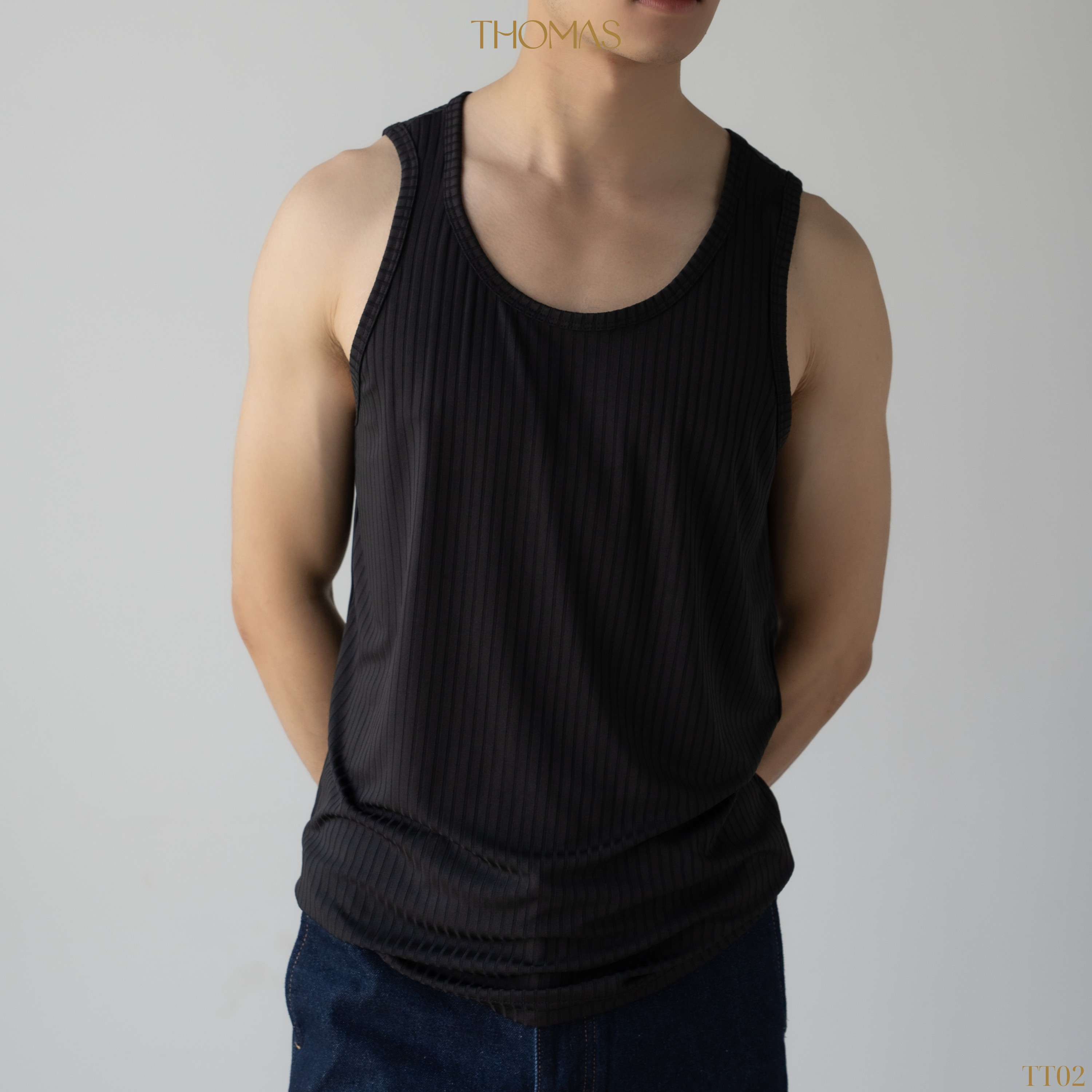 Áo Tanktop Diego Vải Thun Gân To Form Regular_thumbnail_1