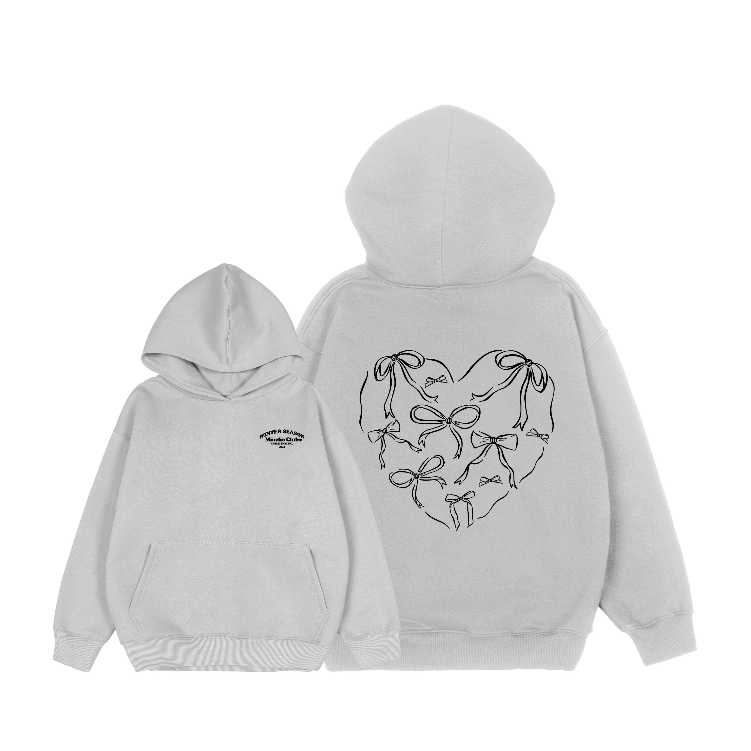 Áo hoodie nữ form rộng dày dặn vải nỉ chân cua HDD1632 Miucho in mix_thumbnail_12