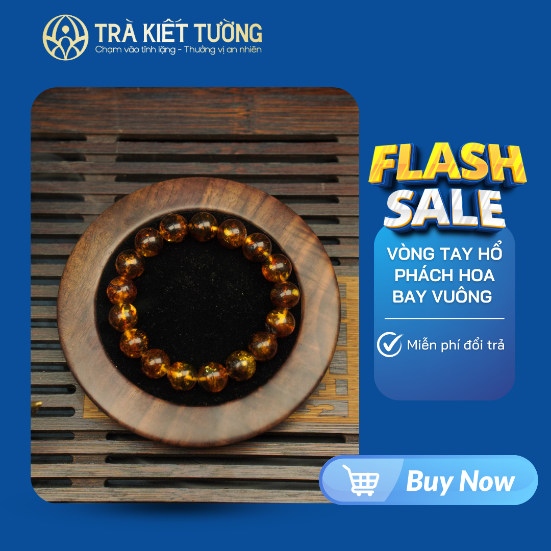 VÒNG TAY HỔ PHÁCH HOA BAY VUÔNG