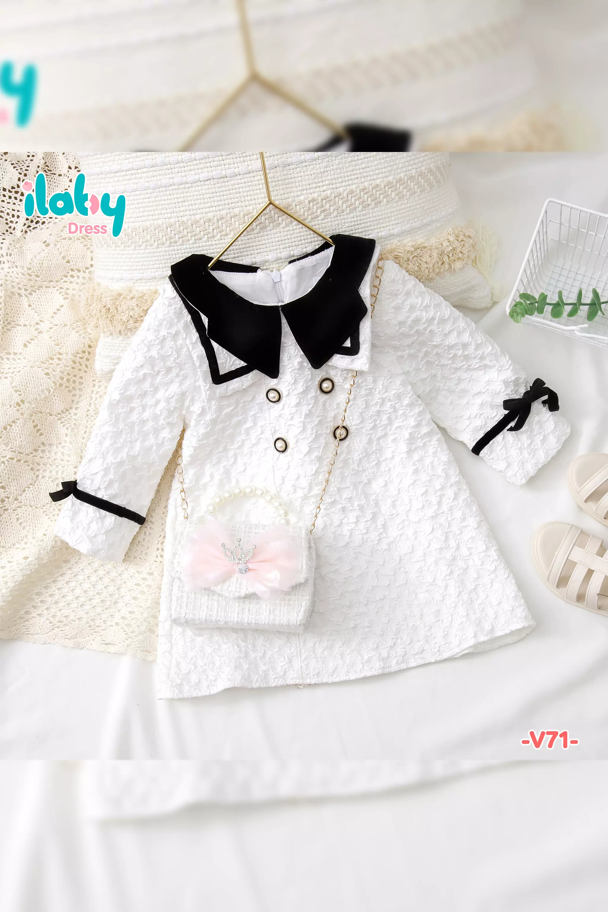 Váy gấm phối cổ nhung_thumbnail_5