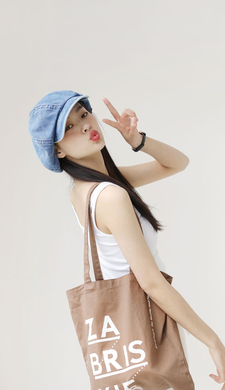 Mũ beret vải bò jean dành cho nữ HZ2507_thumbnail_5